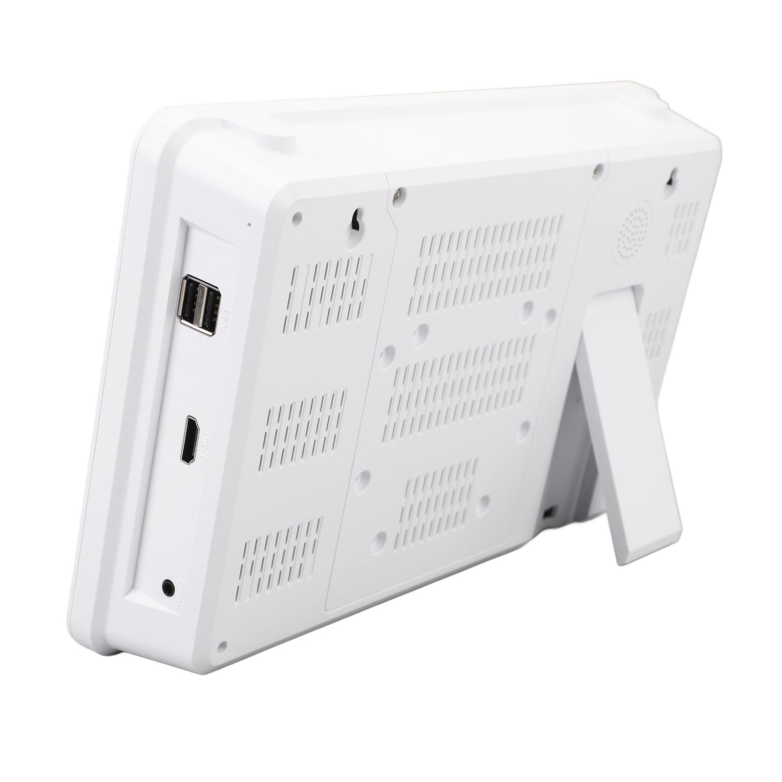 Akozon Grabador de Vídeo en Red PoE HD de 11,5 Pulgadas, 8 Canales, NVR Inalámbrico para Seguridad del Hogar, Antenas Duales de 100 a 240V (Enchufe de la UE)