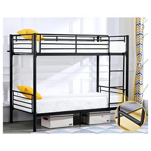Heavy Duty Twin Over Twin Bunk Bed