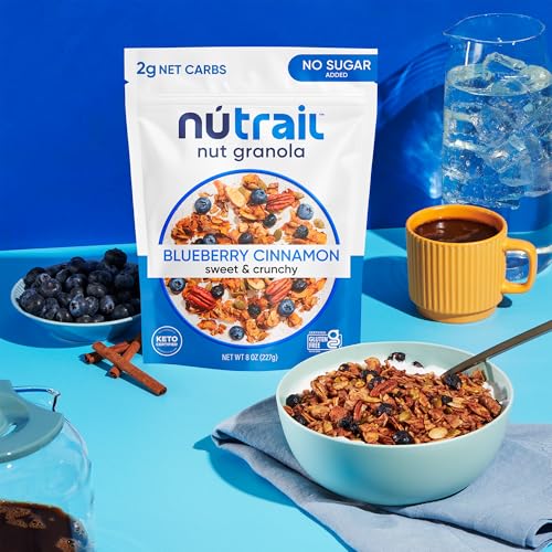 Nutrail LKGRAN007 Nut Granola Cereal, Variety Pack, No Sugar Added, Keto, Low Carb thumb #4