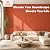 AUTORIFIC Self-Adhesive Acoustic Panels,11.8”x15.7”x0.35”,Tangerine,12 Pack