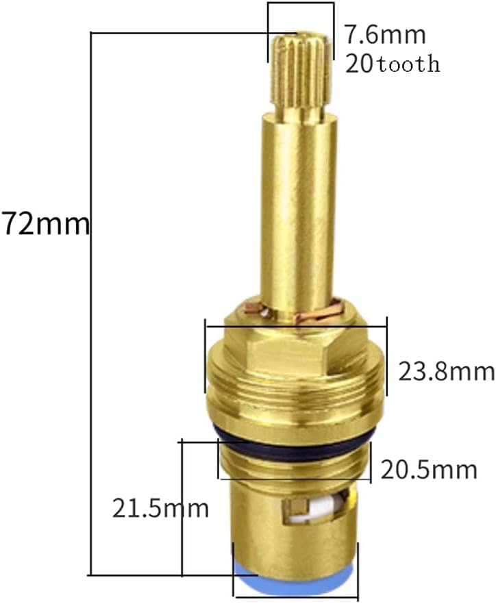 Faucet Cartridge Replacement Tap Valves Cartridges Replacement Ceramic Tap Cartridge Ceramic Disc Tap Cartridge Brass Insert Gland Cartridge