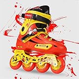 NC Patines en línea Patines Profesionales Slalom Patinaje sobre Ruedas para Adultos Patines deslizantes Patines Libres Size35-46 Bueno como Las Zapatillas de Deporte SEBA