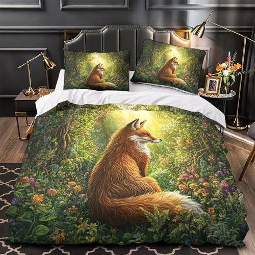 Housse de couette 200x200 microfibre super douce pour lit double enfant 3D - 2