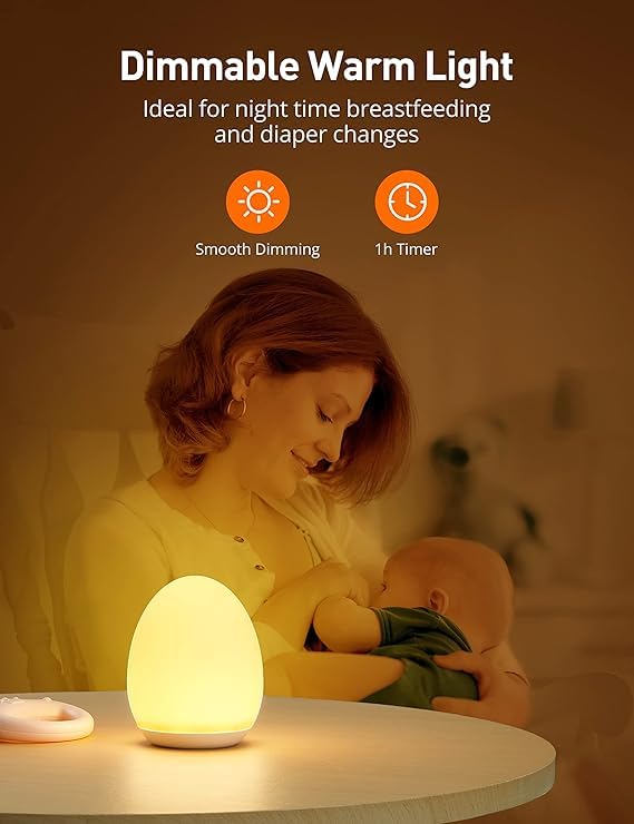 Lámpara de Noche Infantil con Luz RGB y Control Táctil miniatura 6