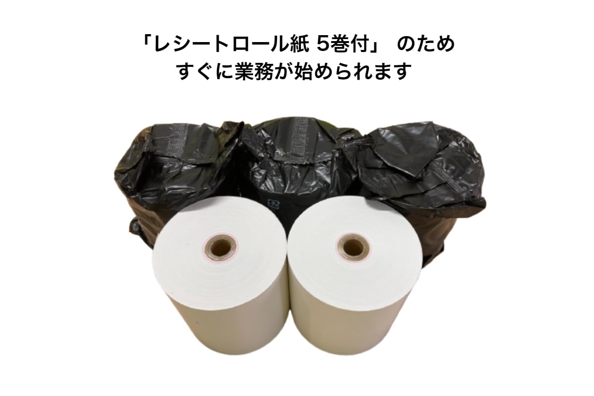 Amazon.co.jp: 【ロール紙5巻付】【スマレジ、ロイバース、ユビレジ 
