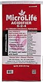 MicroLife Acidifier 6-2-4, 40 lb, The Perfect Fertilizer for All Azaleas, Roses, Blueberries, Camellias and Acid Loving Plants That Want a pH of 5.0–7.0