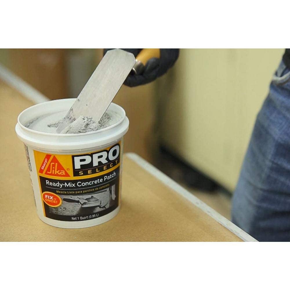 Sikacryl ReadyMix Concrete Patch, Gray. A ready to use, textured patch