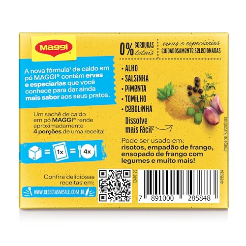Maggi, Caldo, Galinha, Pó, 35g