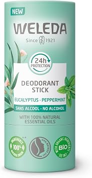 Weleda Déodorant Solide Eucalyptus & Menthe Poivrée 24H