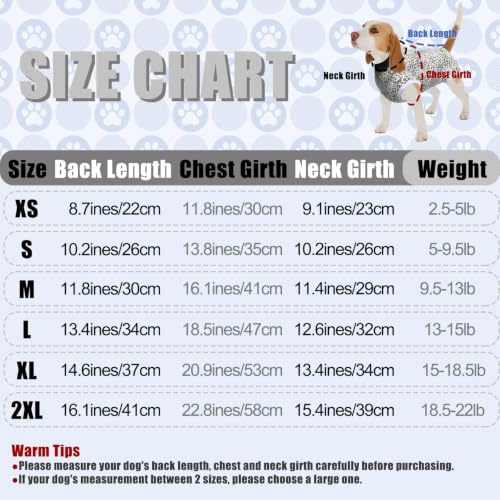 Image of FEimaX Dog Surgery Recovery Suit Female and Male Spay with Pee Hole, Pet Body Suits for Puppy After Spayed, Neuter Surgical Onesie for Small and Medium Dogs Cats, Alternative Bandages E-Collar & Cone