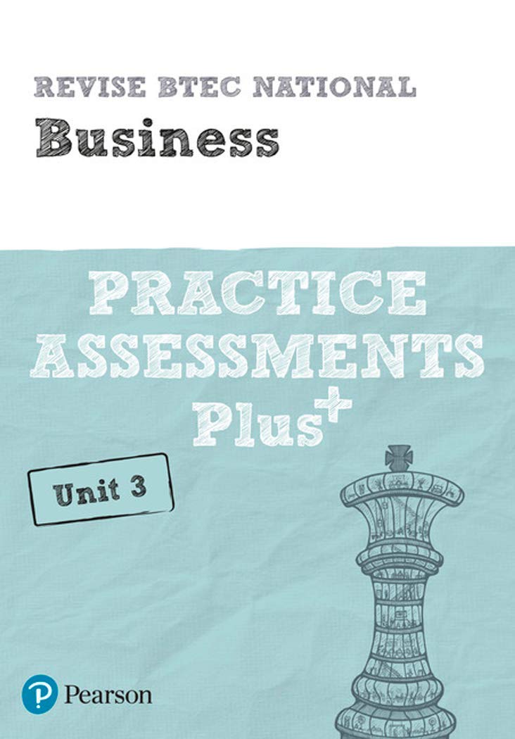 Pearson REVISE BTEC National Business Practice Assessments Plus U3 - for 2025 exams