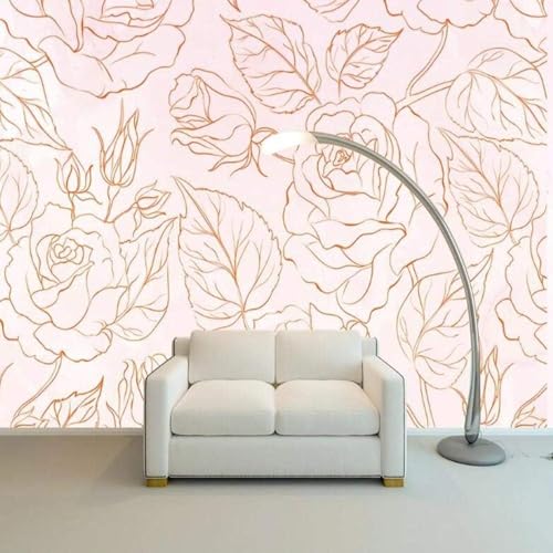 Papel pintado de 430cm×300cm para transformar paredes de salón 2