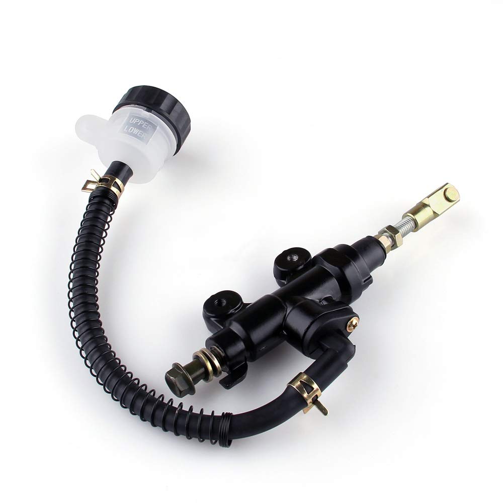 NO LOGO XFC-ZHI, Fit For Honda CBR600RR CBR1000RR CB250 CB400 Rear Brake Master Cylinder Fluid Reservoir Aluminium & Plastic Motorcycle