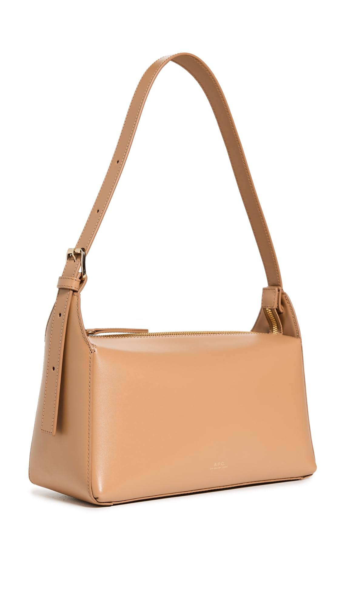 A.P.C. Women's Sac Virginie Baguette, Dulce, Tan, One Size