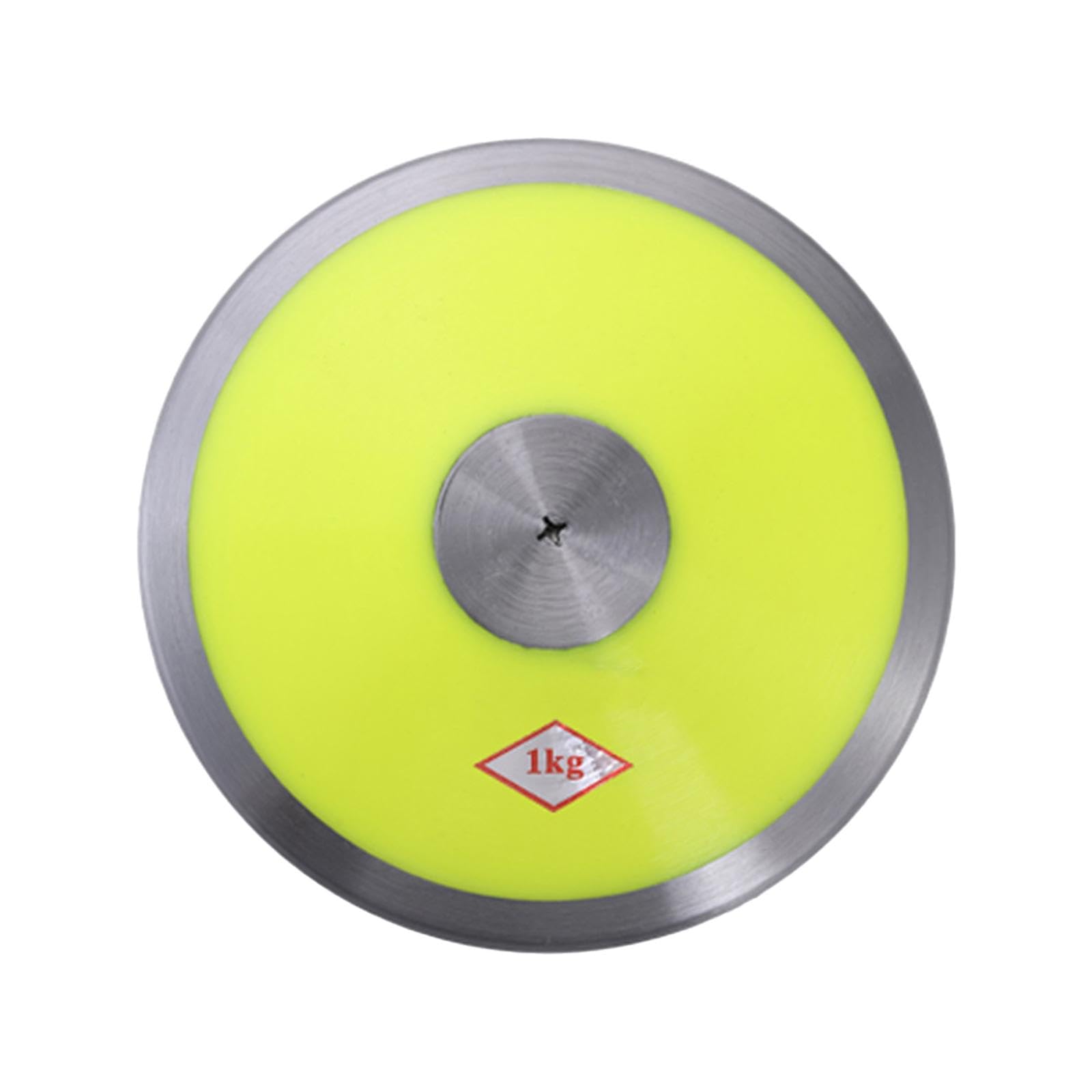 Baoblaze Disco de lanzamiento de nailon 1 kg centro acero entrenamiento deportivo