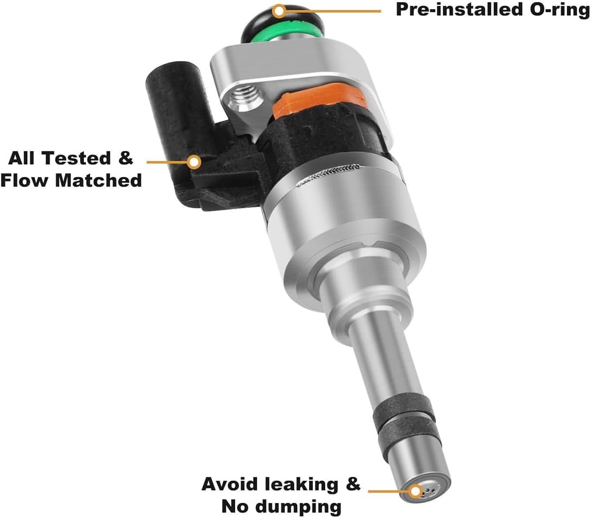 12644767 Fuel Injectors Nozzles Replacement for Chevy Equinox Malibu Cruze Encore GMC Terrain Buick Encore Replace# 67901, FJ1293, 55577403