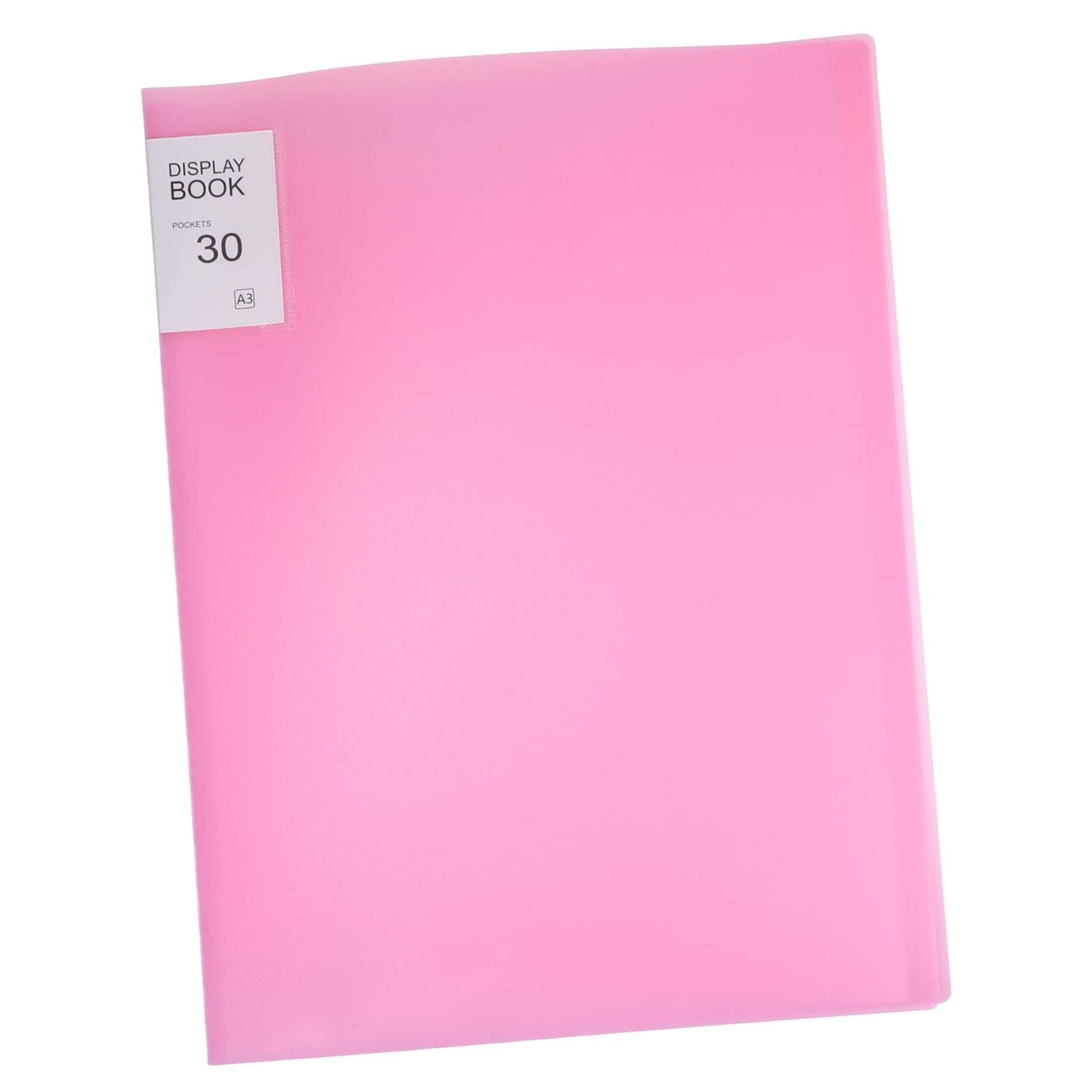 GRIRIW Display Book for Artwork Art Portfolio Case Secure Binding Round Corners for Easy Handling