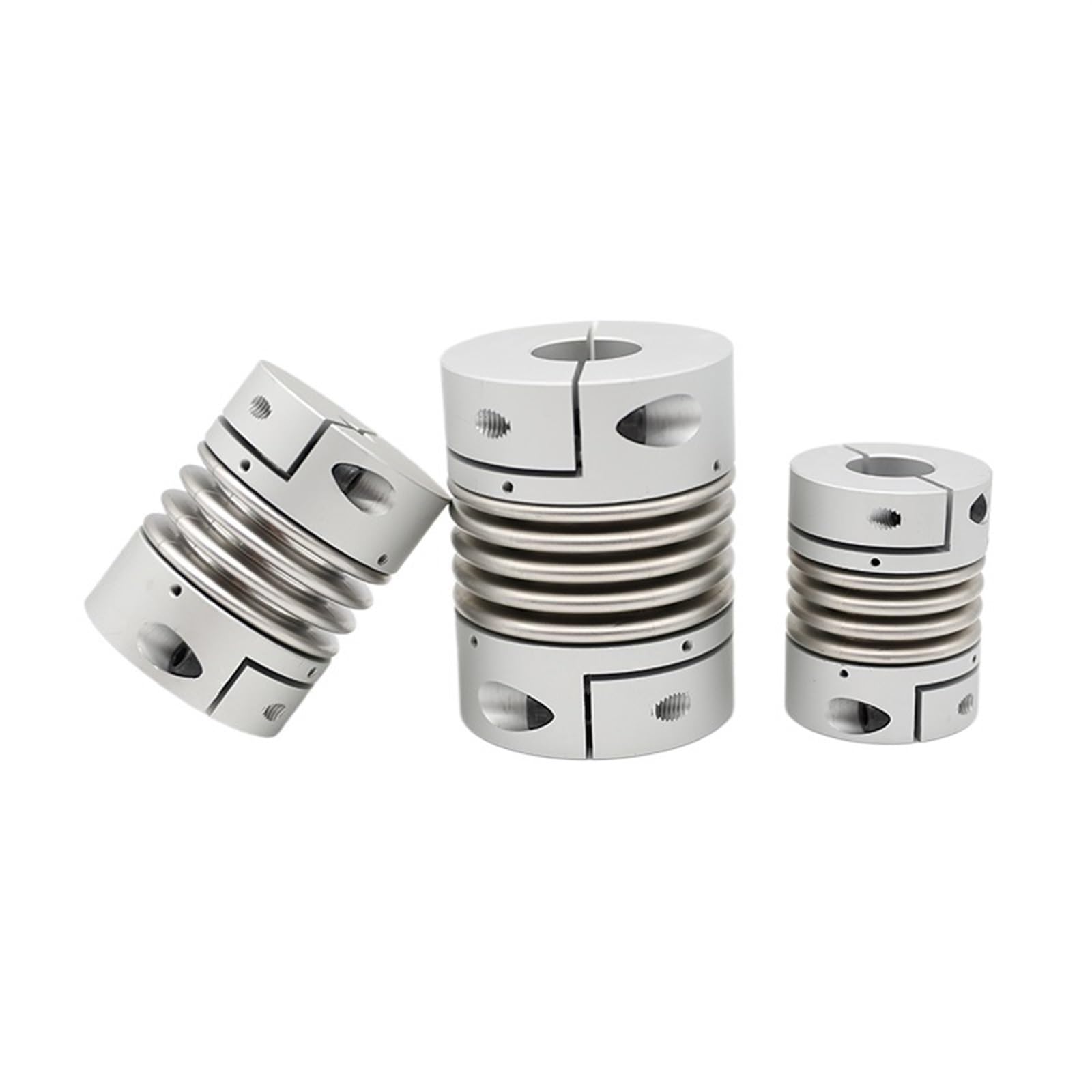 Flexibel Anschluss 1 stücke D40 L62 Aluminium Legierung Metall Balg Kupplung Edelstahl Elastische Encoder Motor Schraube Hohe Drehmoment Kupplung Klemmung Ausfahren(20x19mm)