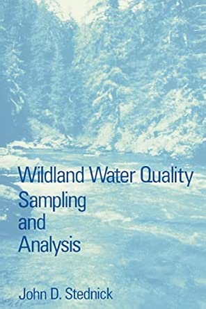 Wildland Water Quality Sampling and Analysis book cover