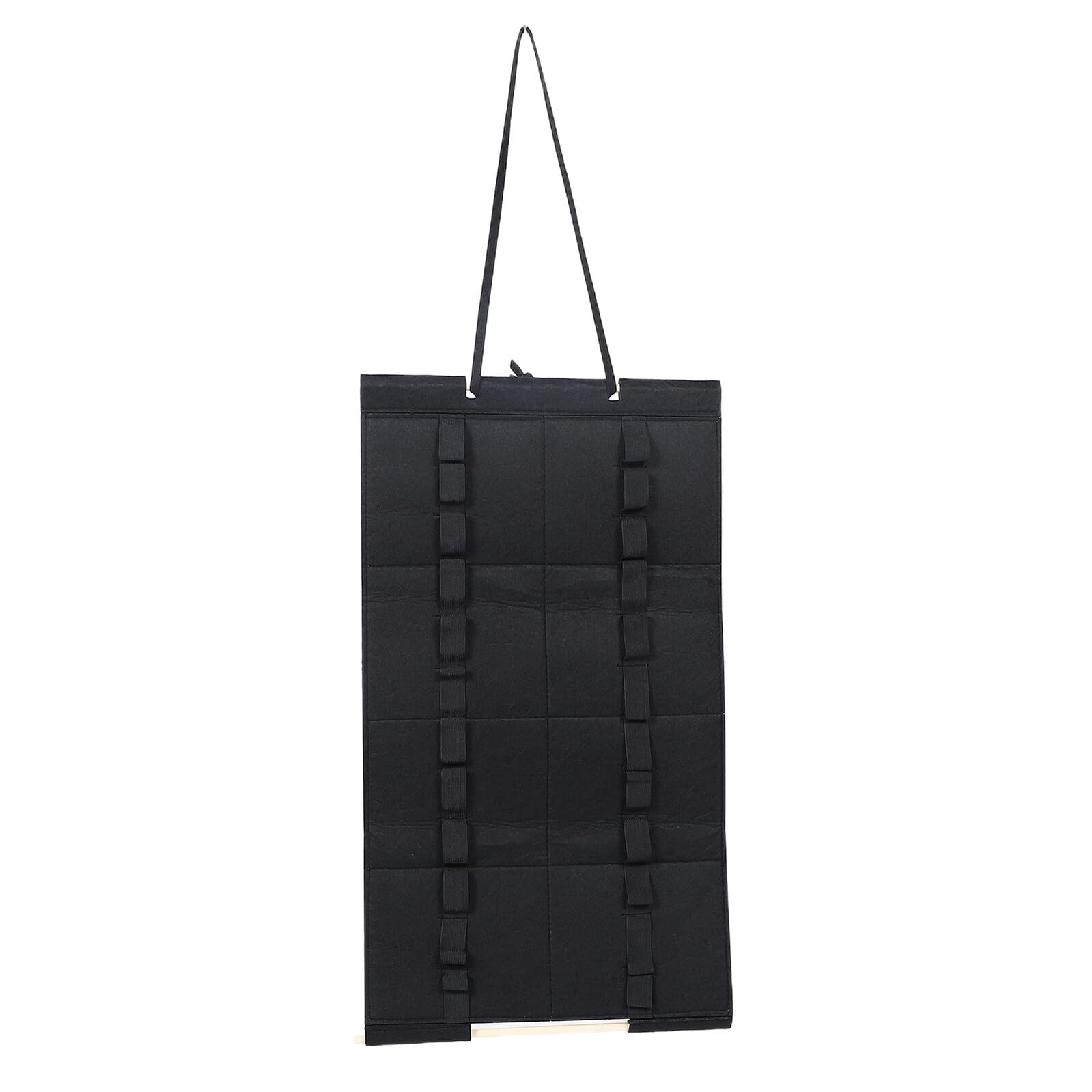 Soporte de pantalla de la correa de lucha TOPBATHY con acabado premium negro 8