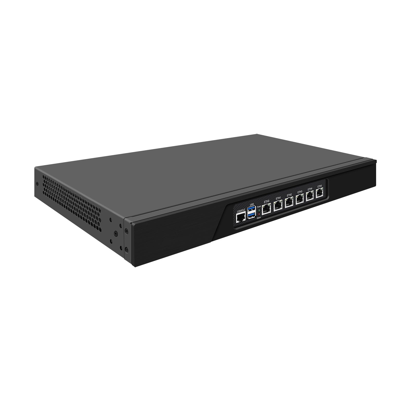 1U Firewall Hardware Appliance, PFSense, Untangle, Mikrotik, OPNsense, VPN, Router PC, I7 3770, RJ08, B75 Chipset, Bypass, 6 x Gigabit LAN, Console, VGA, 4G RAM, 64G SSD