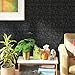 LEVOWAY 33 Pack 3D Wall Panels for Interior Wall Decor, 12''x12'' Black Accent Textured Wall Panels, Wall Covering Panles for Living Room, Gaming Room, TV Background, Cover 32 Sq.Ft