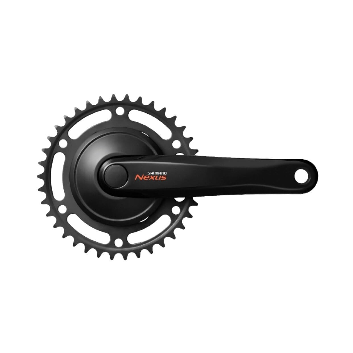 Mechanizm korbowy Nexus FC-C6000 38 zębów czarny