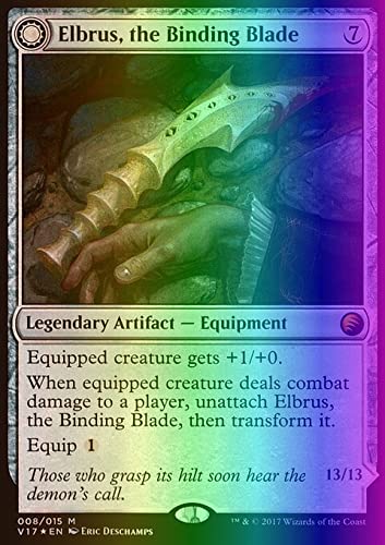 Magic: The Gathering SinglesElbrus, The Binding Blade (8) - Foil from The Vault: Transformed, V178