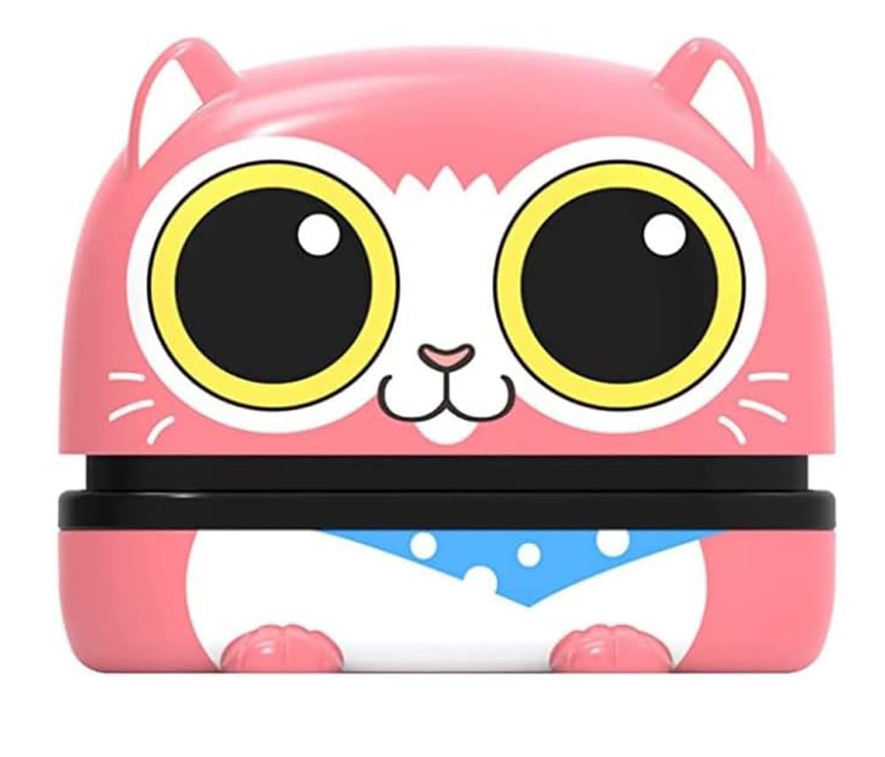 Maommadio Personalized Name Stamp,Custom Name for Baby Student Clothes Chapter Cartoon Children's Seal Cute for Kids,Waterproof Wash Not Faded Stamp 4 Animal Styles (1 pack 03)