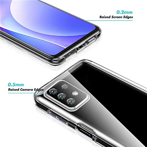 Image of REALCASE Samsung A72 4G / 5G Back Cover Case | Crystal Clear Transparent TPU Bumper | Back Cover Case for Samsung Galaxy A72 5G