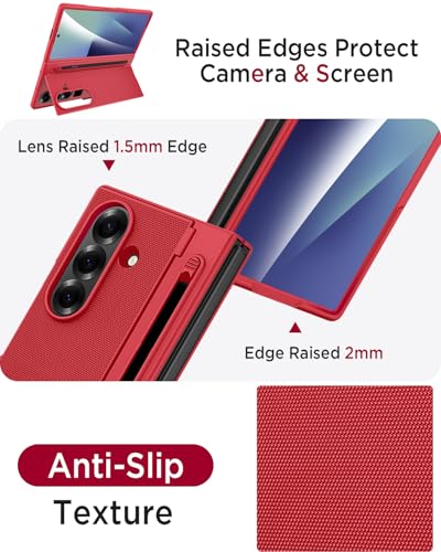 Coque de protection fine pour Galaxy Z Fold 7 avec écran et stylet