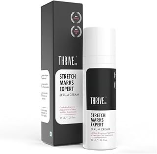 ThriveCo Stretch Marks Expert Serum Cream | For New (red) & Old (white) Stretch Marks Removal & Skin Hydration | Powered by Striover™, Rosehip Oil & Squalane | For Men & Women | 30ml-picture-14