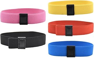 DECHOUS ランチボックス用伸縮紐 弁当箱固定バンド 高弾性ゴム製 調節可能多用途 キッチン収納 整理用品 ピクニックやお弁当携帯に適合 5個