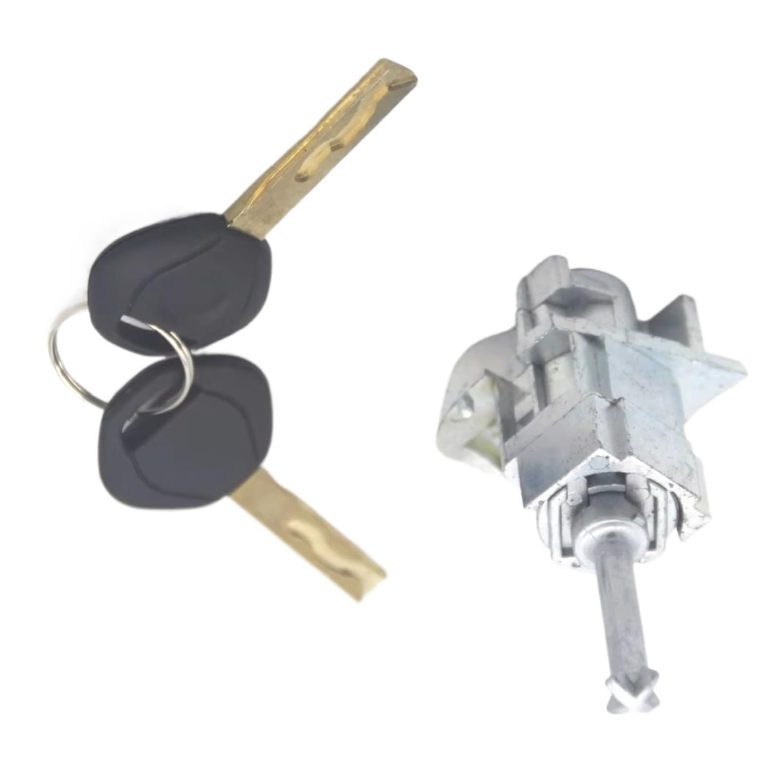 Qaliydfd One Color Ignition Lock Cylinder Compatible With Bmw For M3 330Ci 325Xi 330I 325I 325Ci 330Xi Vehicle Door Lock Cylinder Includes 2 Keys 51217019976 51217019975