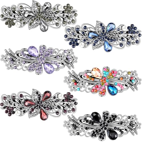 Barrettes à cheveux vintage en métal pour sublimer vos coiffures de bureau et soirées