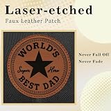 Worlds Best Dad Ever Hat Fathers Day Birthday Gifts for Husaband Dad Papa from Daughter Son Black Trucker Hat
