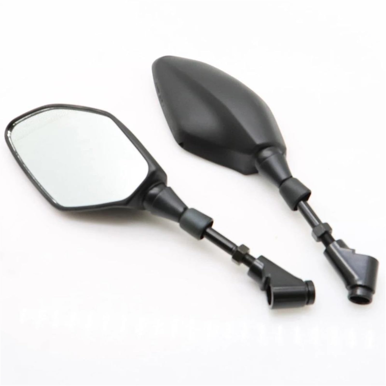 Espejos retrovisores Espejo Retrovisor De Motocicleta Piezas De Repuesto Giratorias Ajustables Izquierda Y Derecha para Y&amaha MT-01 MT-03 MT-07 MT-09 MT-10 1 par