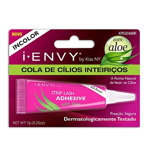 Cola Cílios 16H Aloe Incolor, I-Envy By Kiss Ny