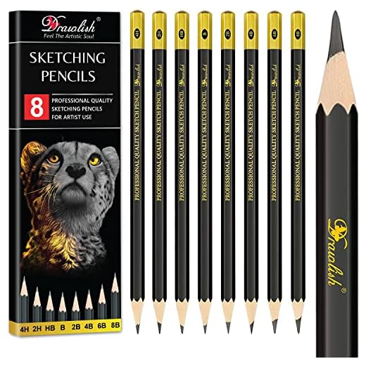 Sketching Pencils Set of 8