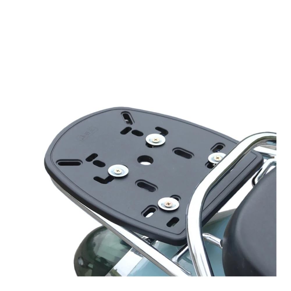 Support bagage arrière moto robuste pour stabiliser les grands coffres - 7