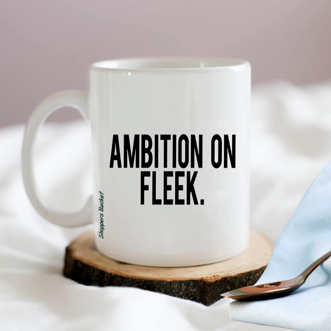 Shoppers Bucket Ambition on Fleek Mug