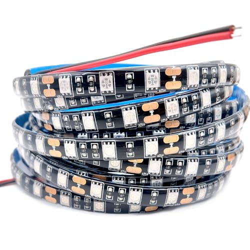 Tira LED Flexible 5m 300 LEDs 5050 IP65 Multicolor miniatura 1