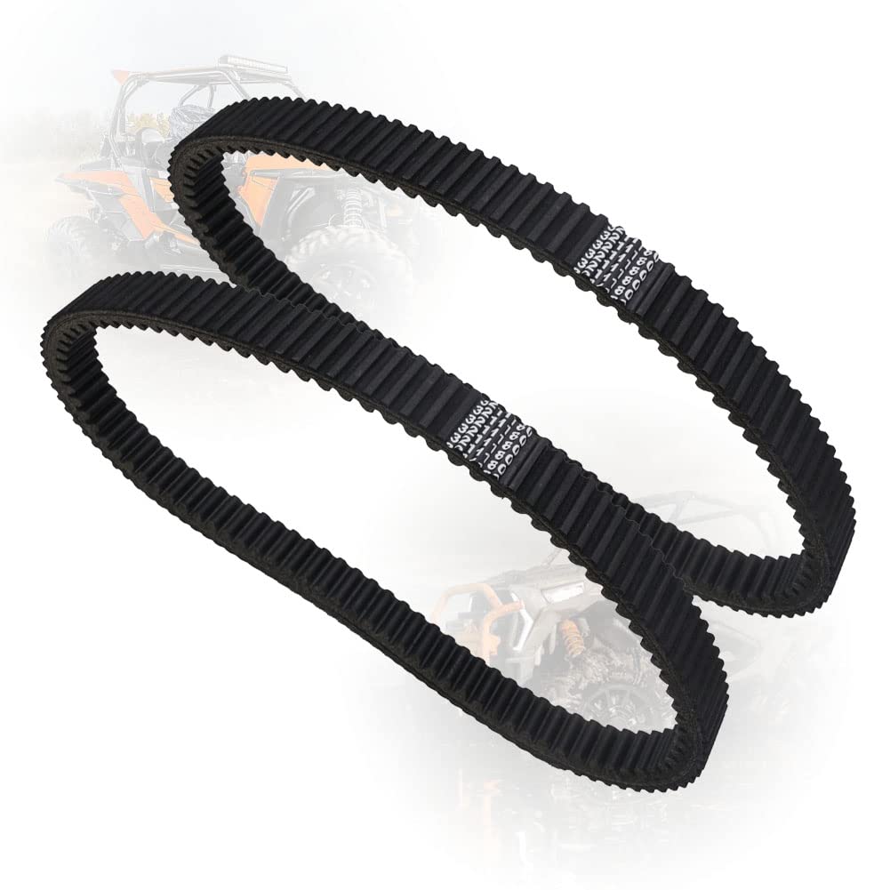 3211180 3211172 Fit for Polaris Belt Heavy Duty Extreme Badass CVT Drive Belt Fit for Polaris RZR XP 1000/ RZR XP4 1000/RZR 1000/2011-2020 RZR 900 (2 Pack)