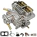 Carburetor fits for Weber 38/38 Carburetor 2 Barrel Weber 38/38 DGV DGAS DGES Carb rebuild kit for Toyota Fiat Renault Ford VW Dodge Pickup BMW Daewoo Mitsubishi Electric Choke CFM390 4Cyl Cylinder