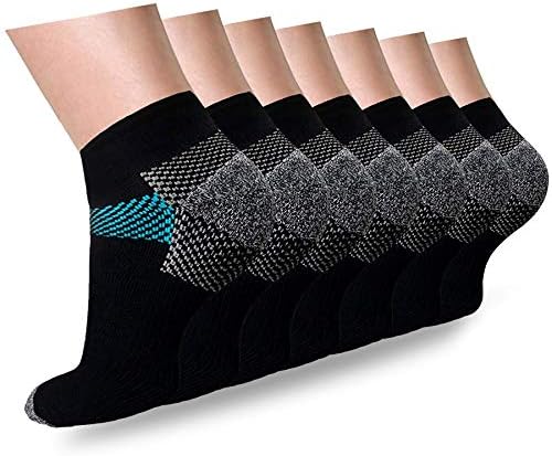 ACTINPUT Compression Socks Plantar Fasciitis for Women Men - 8-15 mmHg Best for Athletic,Support,Flight Travel,Nurses,Hiking