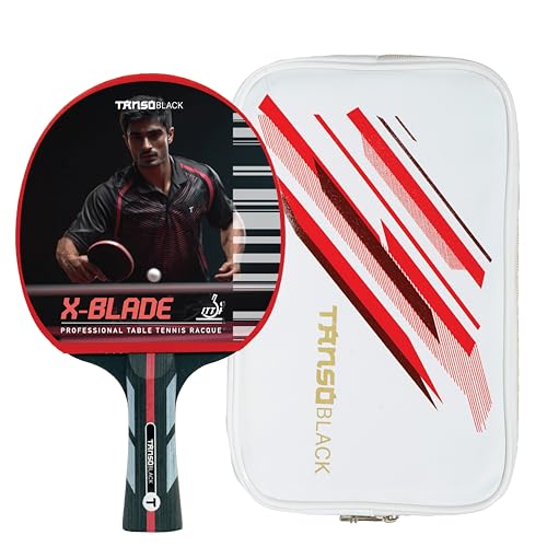 Tanso Black X Blade Table Tennis Racket - Image 2