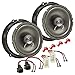 Produktbild tomzz Audio 4015-011 Lautsprecher Einbau-Set kompatibel mit Ford Fiesta B-Max C-Max Focus Mondeo 165mm Koaxial System TA16.5-Pro