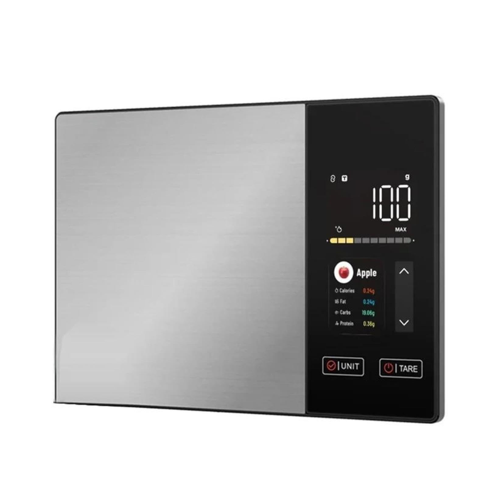 Báscula digital, Calculadora de calorías nutricionales inteligente acero inoxidable 11LB 5kg