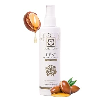 Heat Protectant Spray, Lightweight Hair Heat Protector for Styling, Helps Protect Against Breakage, Frizz and Dryness, 8.5 Fl Oz