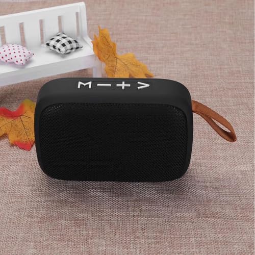 Image of Drumstone (𝗦𝗽𝗲𝗰𝗶𝗮𝗹 𝟭𝟬 𝗬𝗲𝗮𝗿𝘀 𝗪𝗮𝗿𝗿𝗮𝗻𝘁𝘆 Compact Mini BT Speaker with Subwoofer, Clear Sound, Memory Card Slot, USB, FM Support, Fast Connection, Lightweight Design, Portable